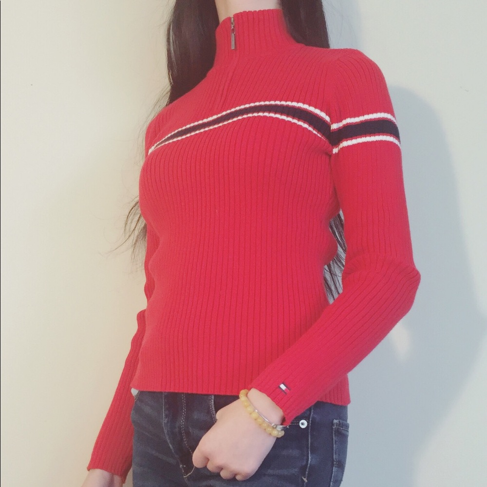 [SALE]Tommy Hilfiger half zip sweater